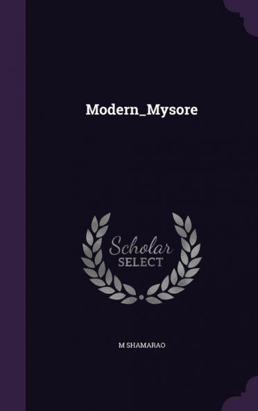 Modern_Mysore