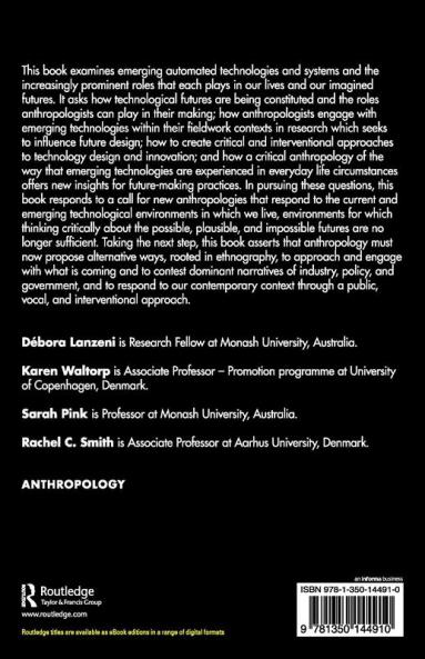 Anthropology of Futures and Technologies