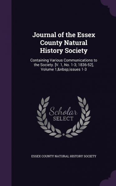 Journal of the Essex County Natural History Society