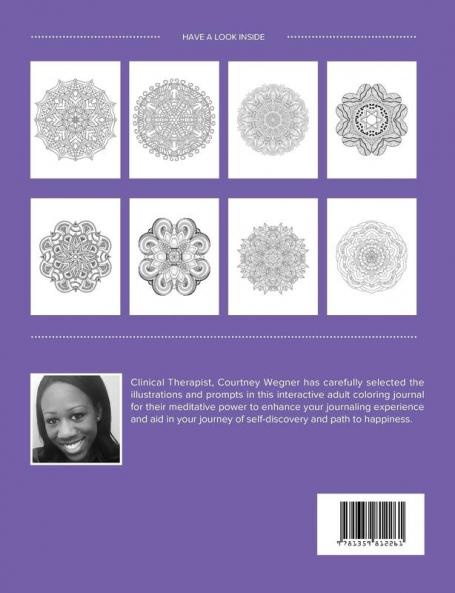 Adult Coloring Journal: Grief (Mandala Illustrations Purple Mist)