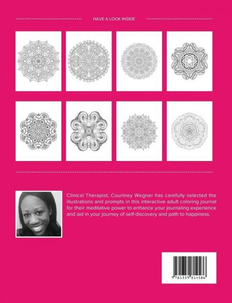 Adult Coloring Journal: Stress (Mandala Illustrations Rainbow Canvas)