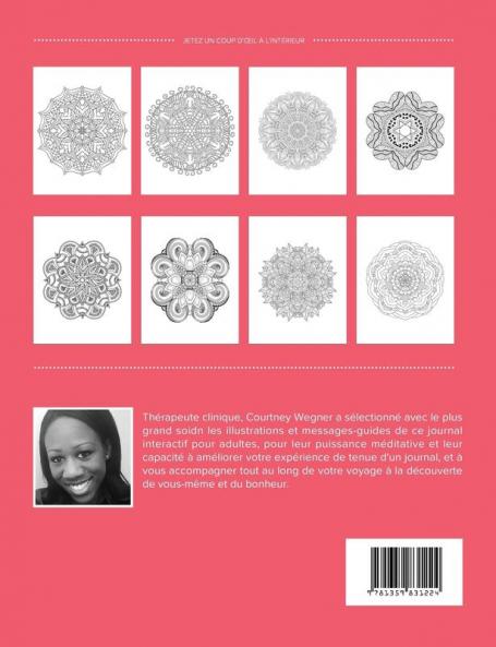 Journal de coloration adulte: Gratitude (Illustrations de mandalas Chewing-gum)