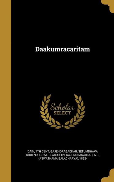 Daakumracaritam