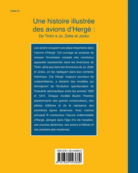 Une histoire illustrée des avions d'Hergé