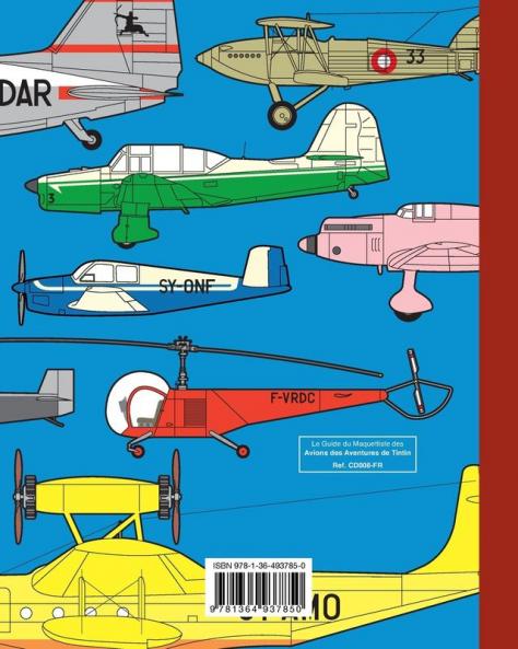 Le Guide du Maquettiste des Avions des Aventures de Tintin