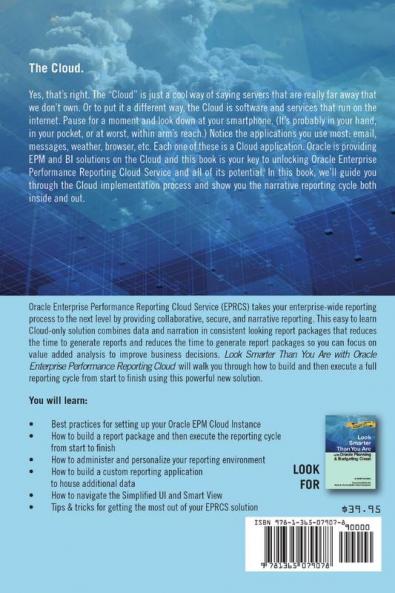 Look Smarter Than You Are with Oracle Enterprise Performance Reporting Cloud