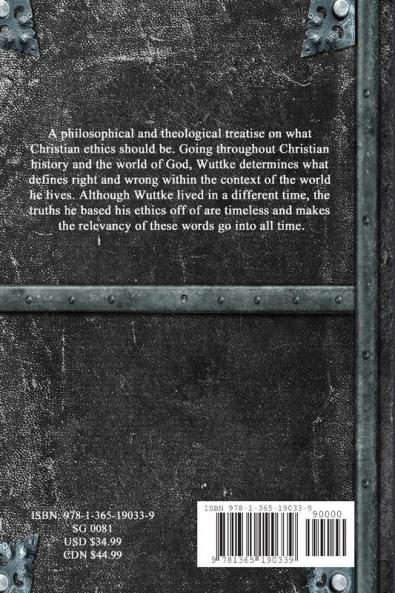 Christian Ethics