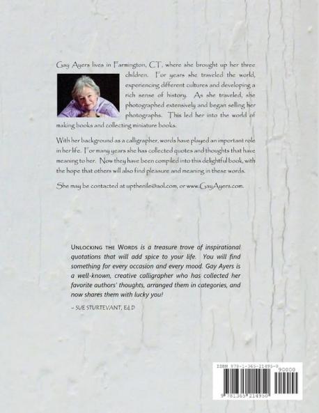 Unlocking The Words - A Book of Quotes