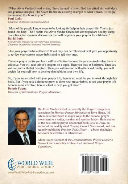 Seven Habits of an Effective Prayer Life: A Nine Session Small Group Experience