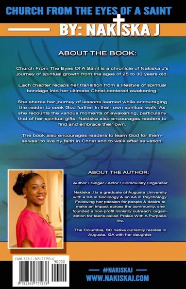 Church From the Eyes of a Saint: Be Inspired Be Encouraged... Don't Look Back!