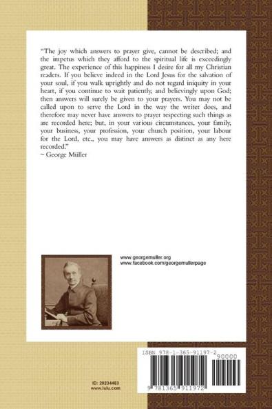 George M��ller Answers to Prayer