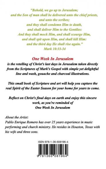 One Week In Jerusalem