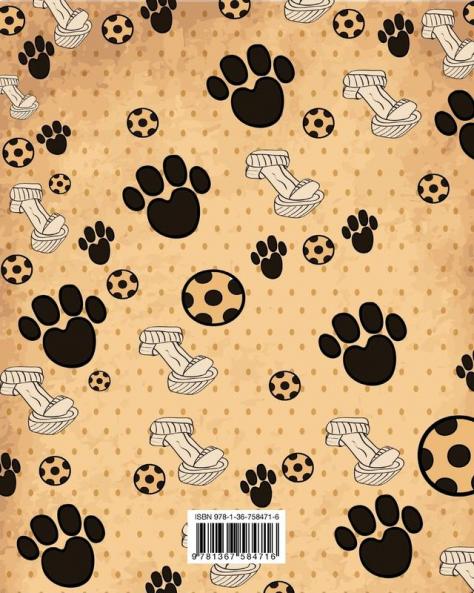 Dogs Coloring Book for Adults ( In Large Print )