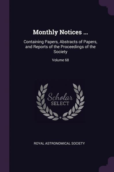 Monthly Notices ...
