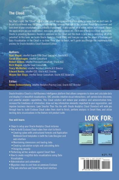 Look Smarter Than You Are with Oracle Analytics Cloud Standard Edition