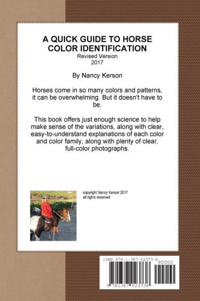Quick Guide To Horse Color Identification - 2017 Update