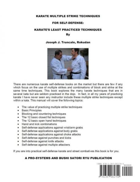 KARATE MULTIPLE STRIKE TECHNIQUES FOR SELF-DEFENSE