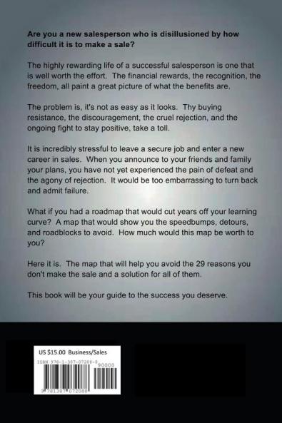 29 Reasons You Don't Make the Sale and a Solution for All of Them