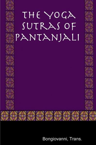 The Yoga Sutras of Pantanjali