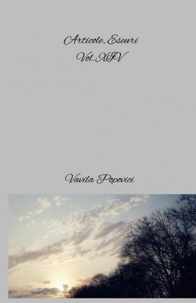 ARTICOLE ESEURI Vol. XIV