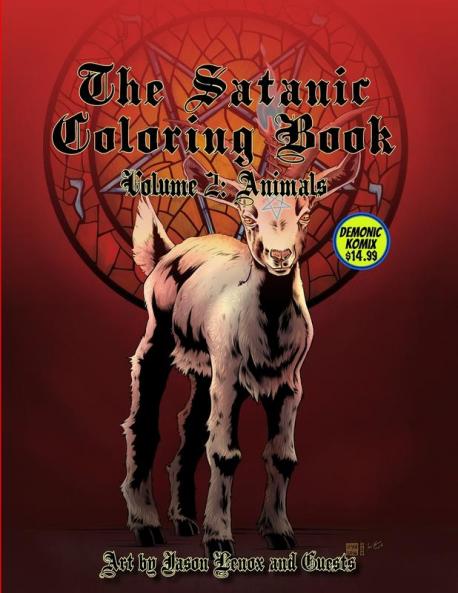The Satanic Coloring Book Volume 2