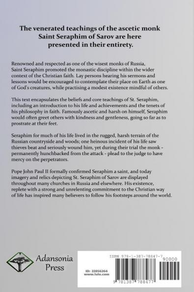 On Acquisition of the Holy Spirit