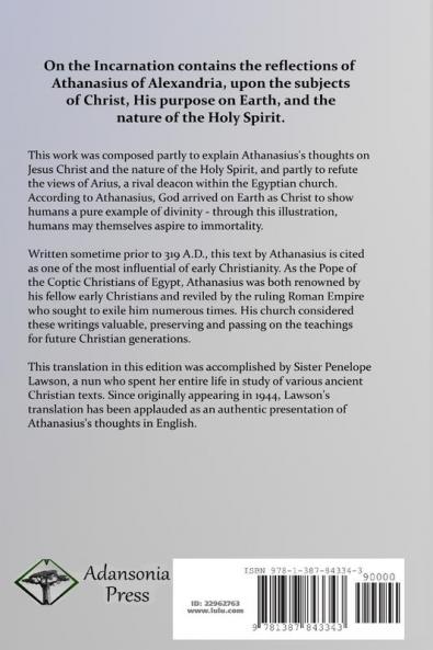 On the Incarnation