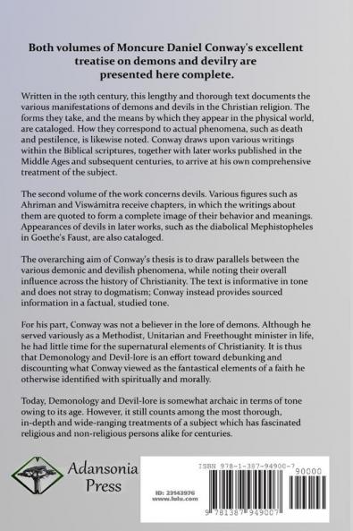 Demonology and Devil-lore