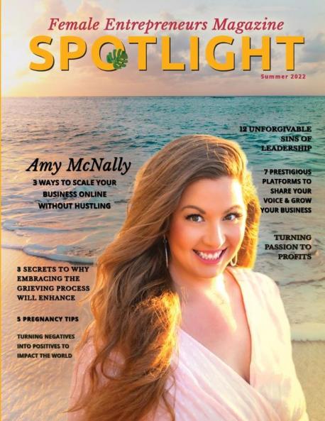 Spotlight Female Entrepreneurs Magazine Printed Version Summer 2022 Edition