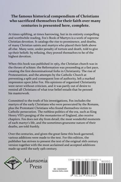 Fox's Book of Martyrs
