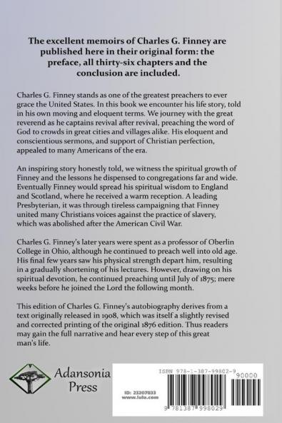 Autobiography of Charles G. Finney