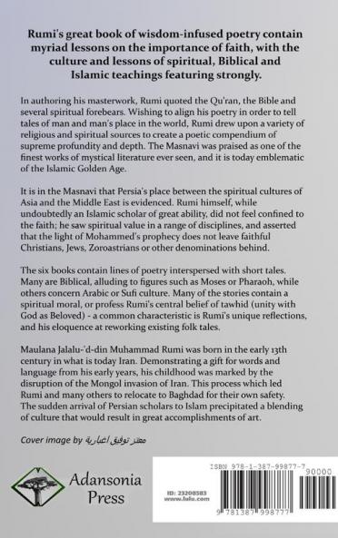 The Masnavi I Ma'navi of Rumi