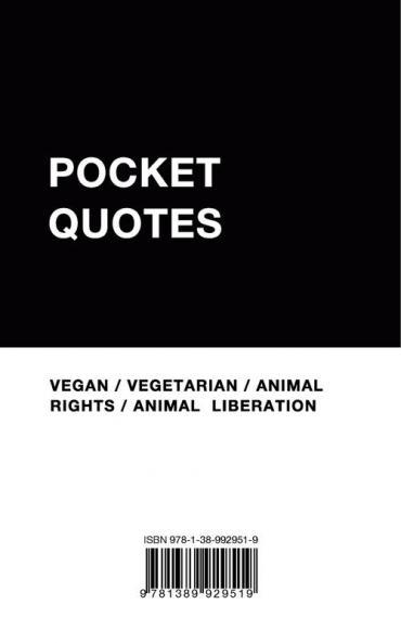 Vegan Pocket Quotes