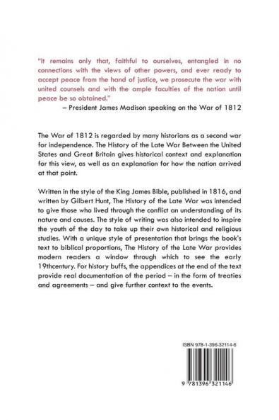 The History of the Late War Between the United States and Great Britain: Containing Also a Sketch of the Late Algerine War; And the Treaty Concluded ... Algiers; Commercial Treaty With Great Britain