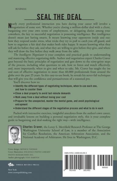 The Intelligent Negotiator