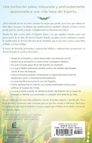 maravillosa vida llena del Espíritu | Softcover  | Wonderful Spirit-Filled Life