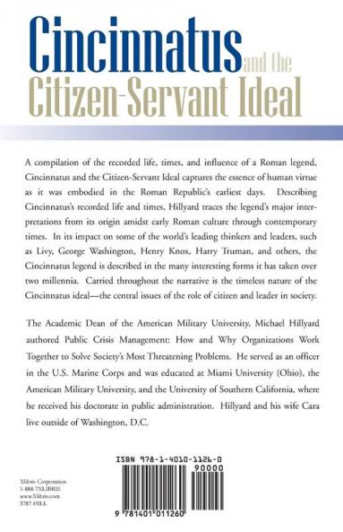 Cincinnatus and the Citizen-Servant Ideal