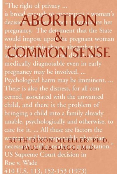 Abortion & Common Sense