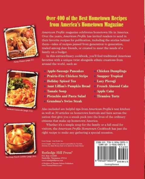 AMERICAN PROFILE COOKBOOK