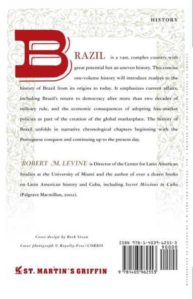 The History of Brazil (Greenwood Histories of the Modern Nations (Paperback))