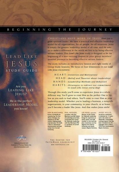Lead Like Jesus Workbook