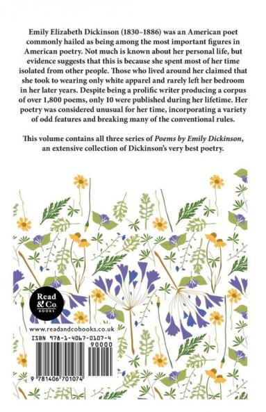 Poems by Emily Dickinson - Three Series Complete
