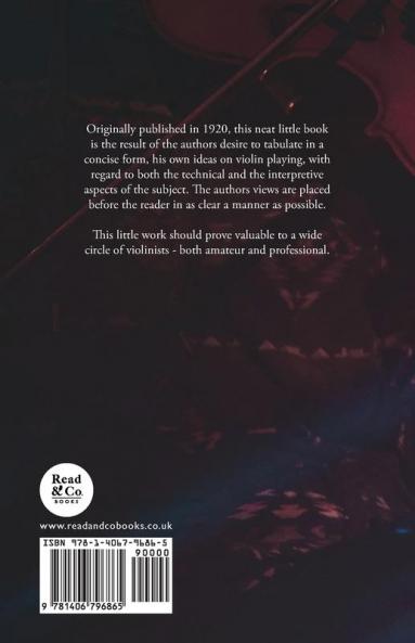 Technique and Interpretation in Violin-Playing