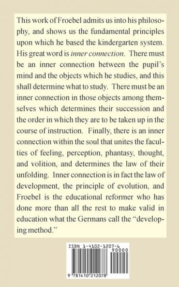 The Education of Man