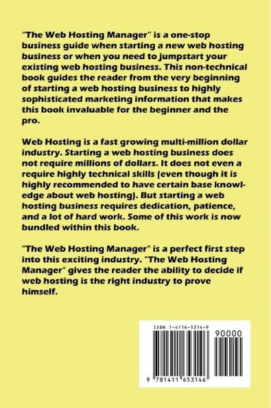 The Web Hosting Manager