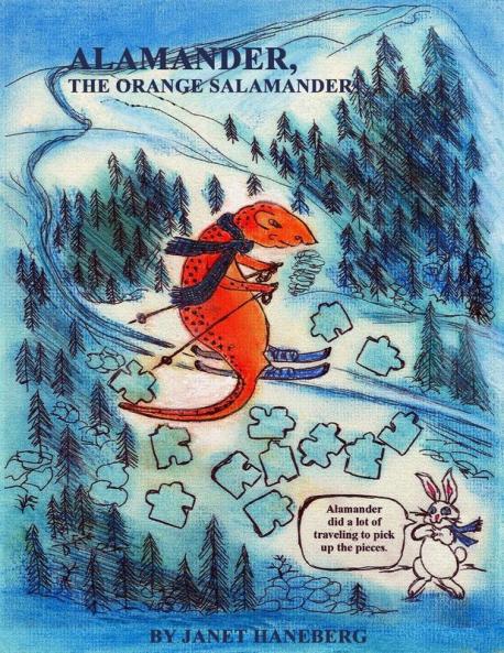 Alamander the Orange Salamander