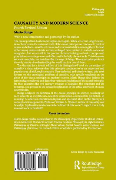 Causality and Modern Science