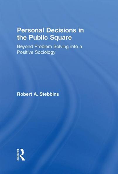 Personal Decisions in the Public Square
