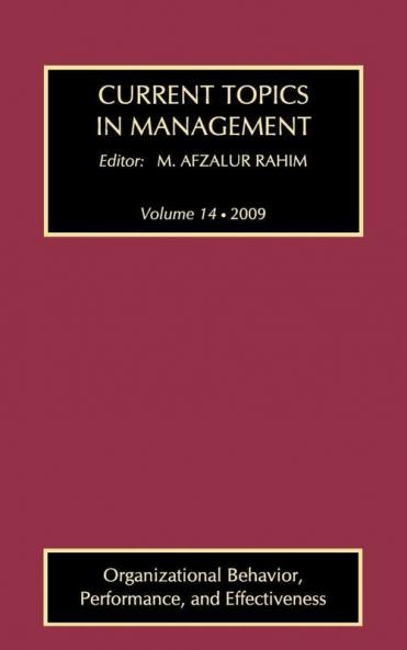 Current Topics in Management