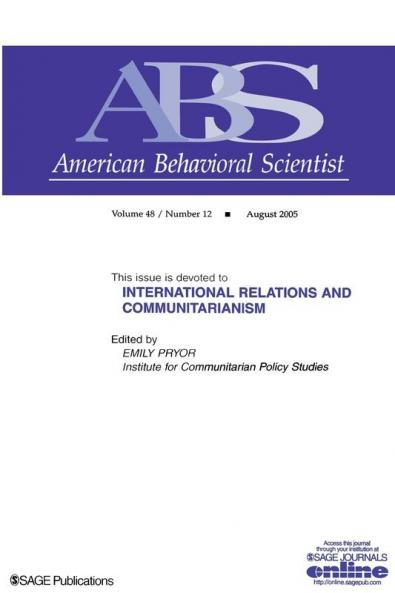 International Relations and Communitarianism